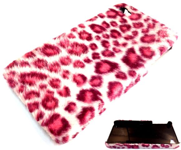 Leopard Plush Rosa - CPS020