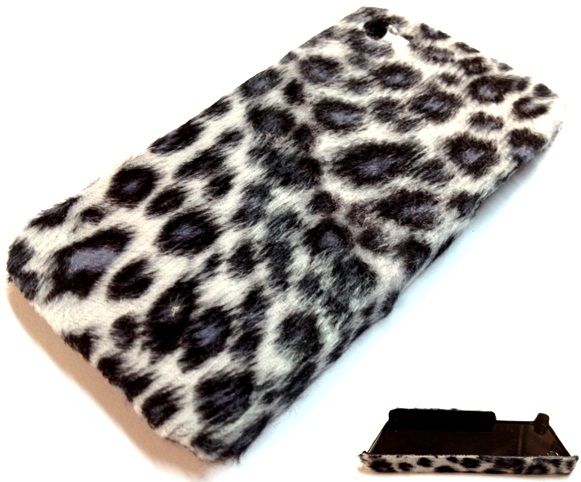 Leopard Plush Preta/Azul - CPS018